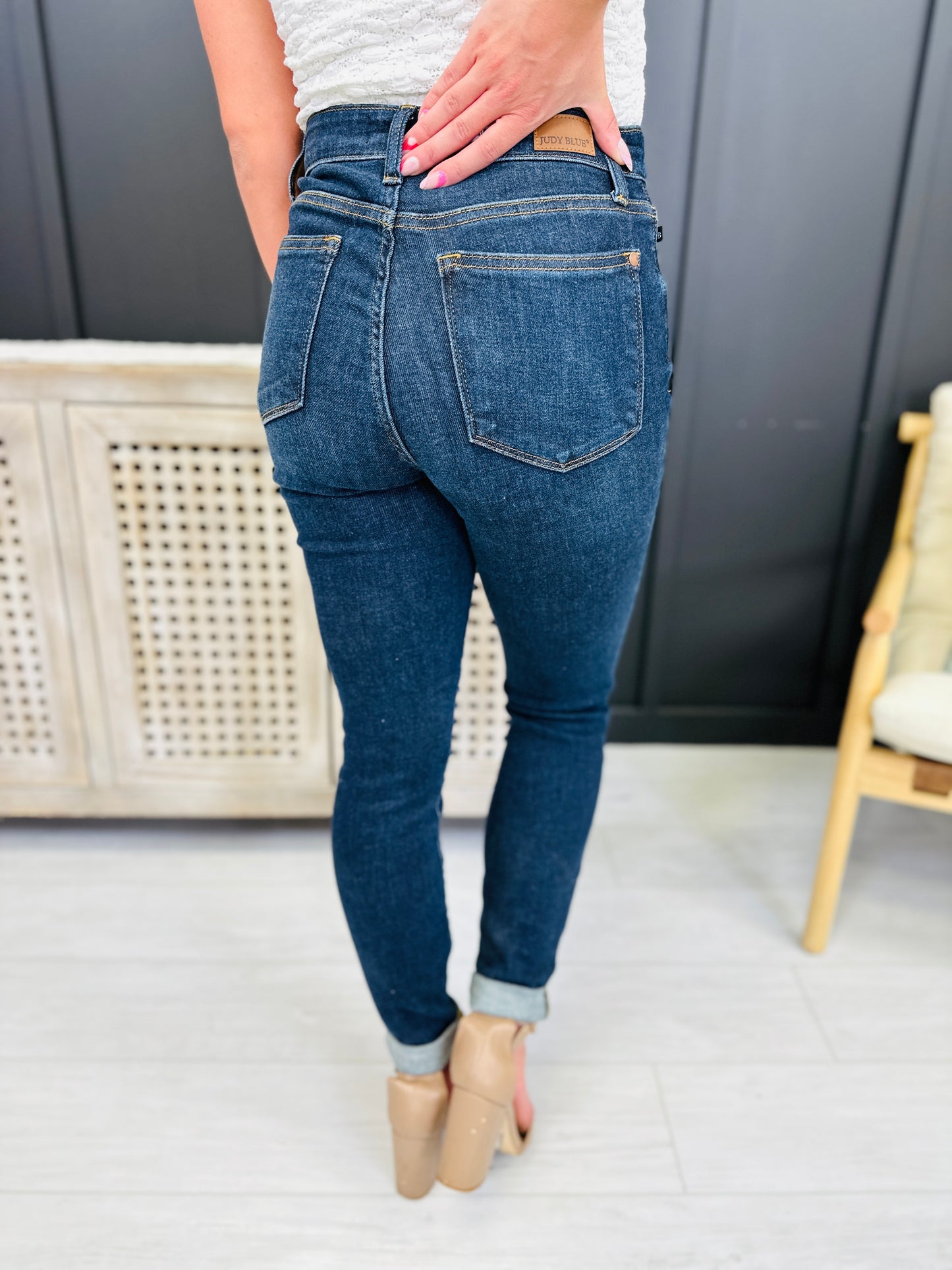 Restock! BEST SELLER! PLUS/REG Judy Blue The Holy Grail of Nondistressed Skinny Jeans