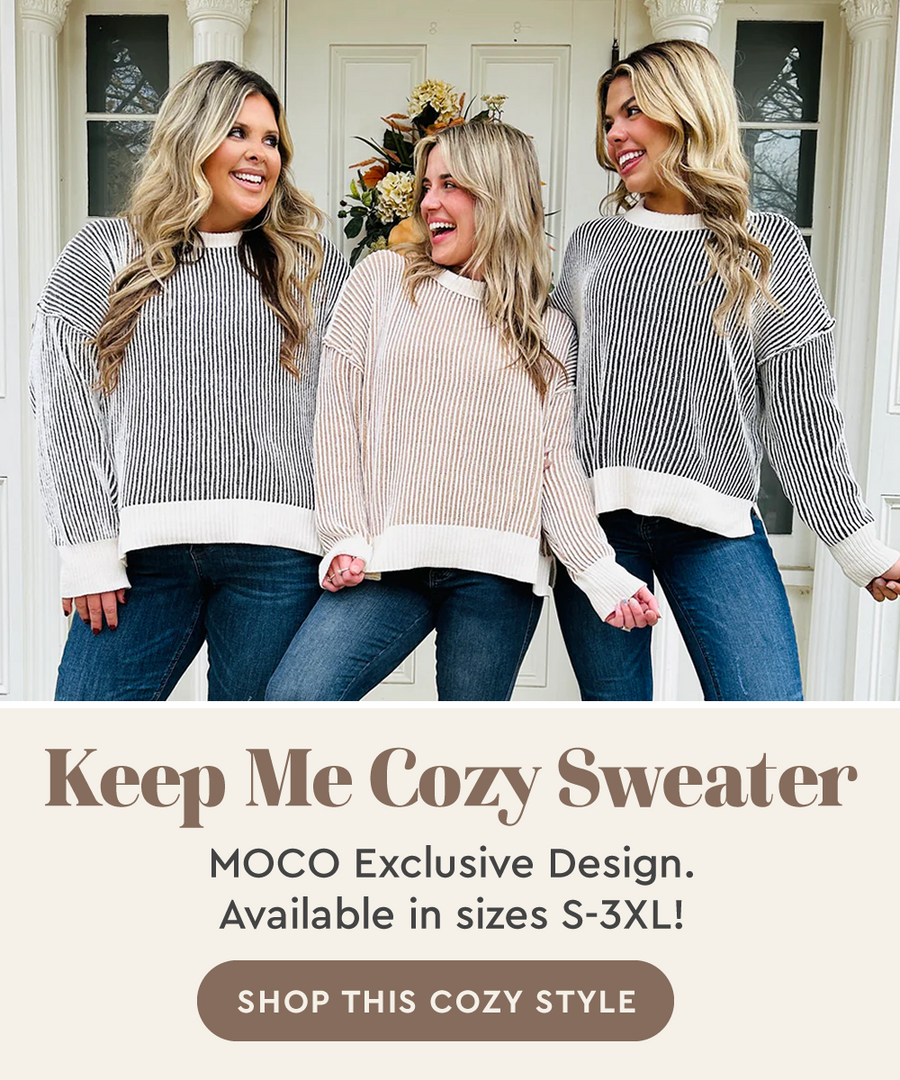 Keep me cozy sweater!