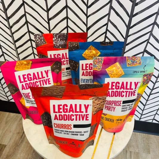 RESTOCK! Legally Addictive Cookie Cracker-Multiple Flavors!