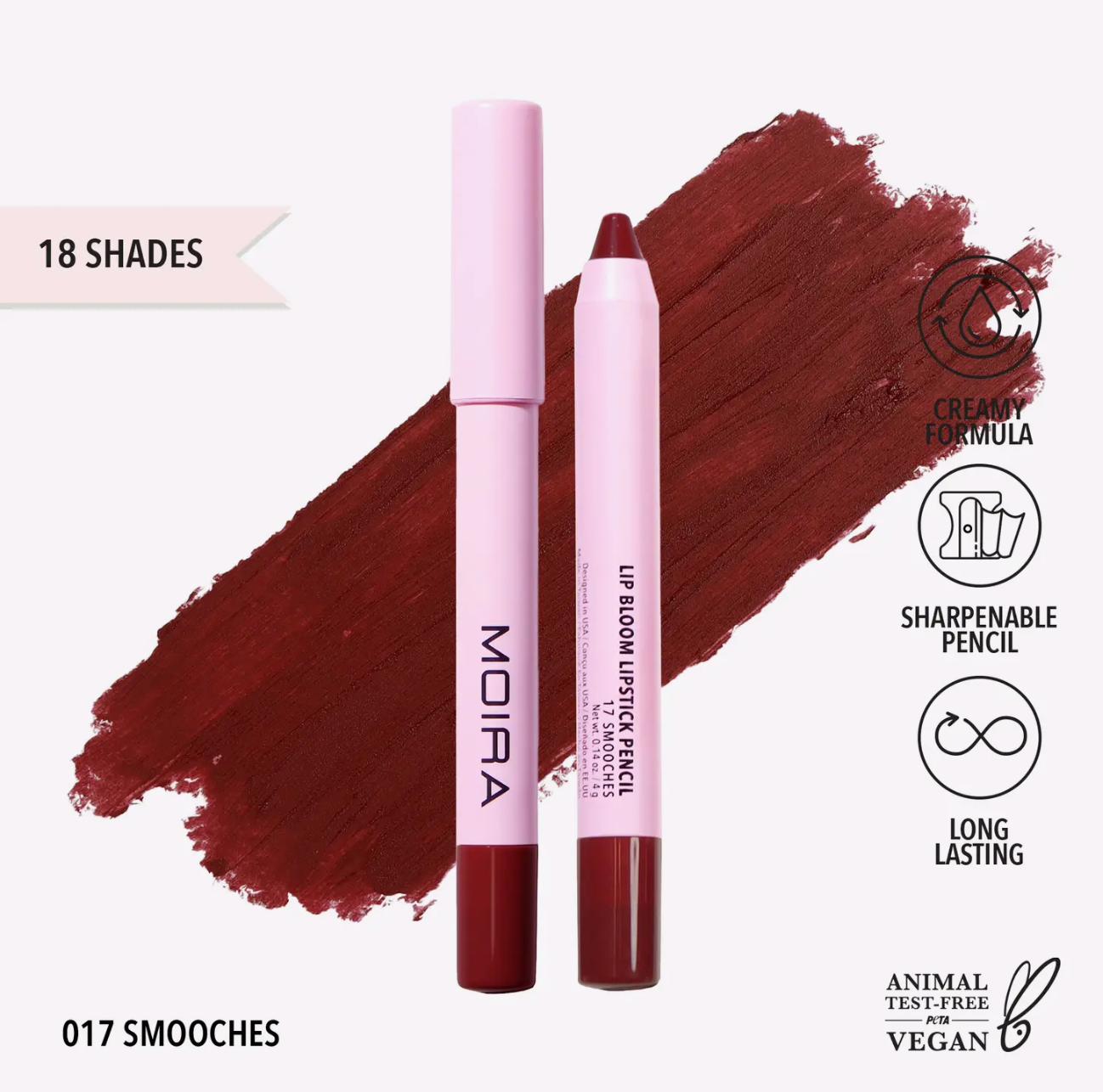 RESTOCK! Lip Bloom Lipstick Pencil - Smooches