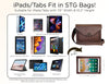 PREORDER! Tablet Messenger Bag RFID - MULITPLE COLORS! MARKET