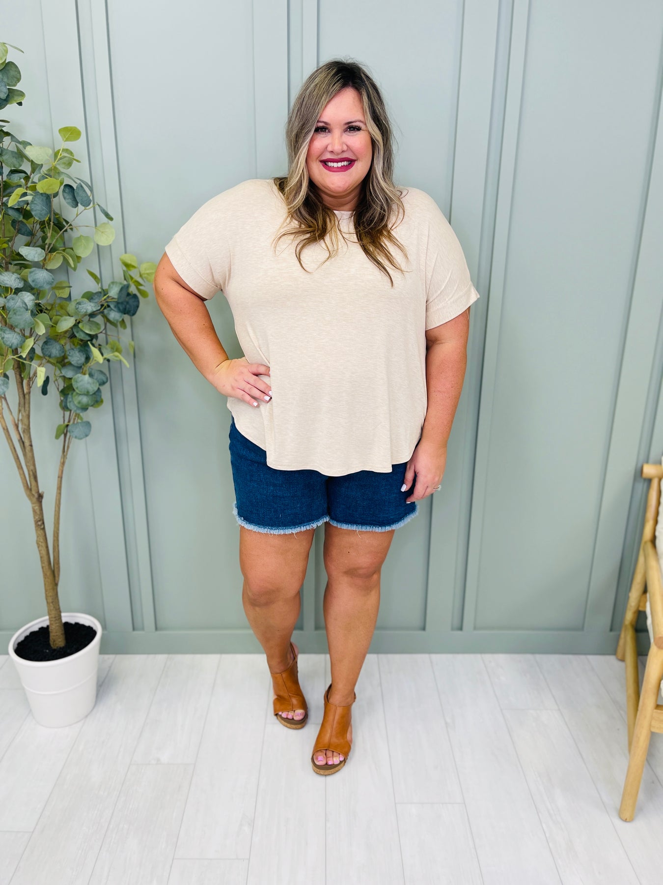 Cut up shorts on sale for plus size