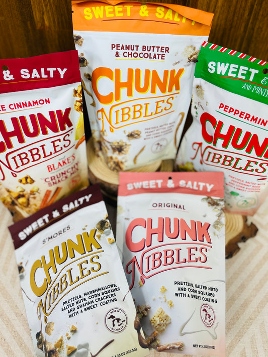 RESTOCK! Chunk Nibbles-Multiple Flavors!